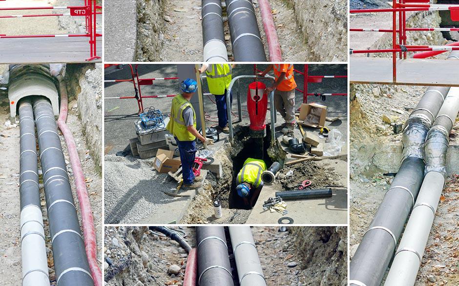 travaux assainissement Saint-Rémy-l'Honoré